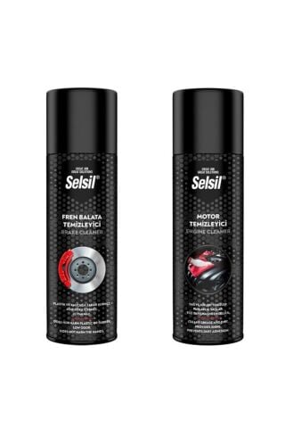 Selsil Motor Temizleme Spreyi 500ml, Fren Balata Temizleyici 500ml