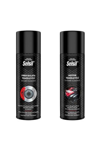 Selsil Motor Temizleme Spreyi 500ml, Fren Balata Temizleyici 500ml