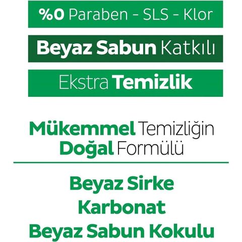 Sleepy Easy Clean Beyaz Sabun Katkılı Yüzey Temizlik Havlusu 3 Paket 300 Yaprak