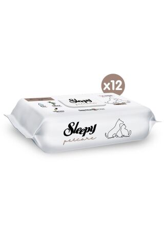 Petcare Evcil Hayvan Islak Havlusu 12x60 Yaprak