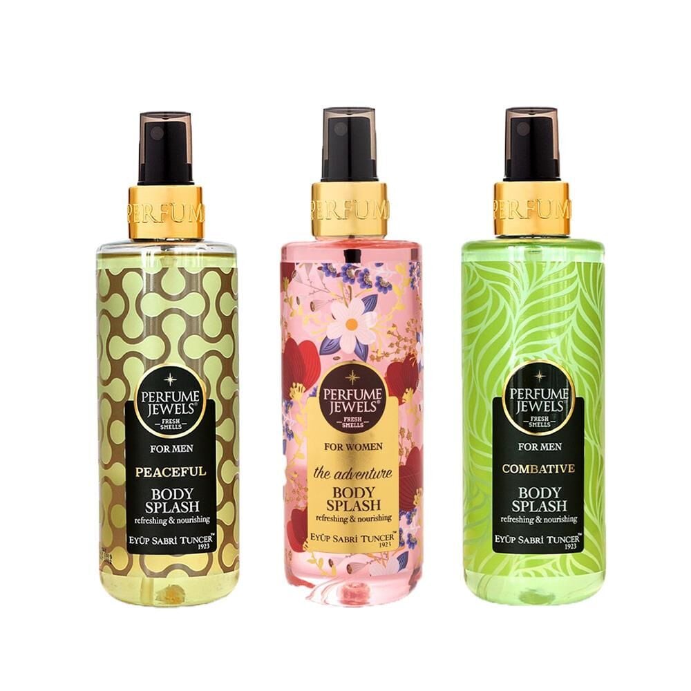 Eyüp Sabri Tuncer Vücut Spreyi Peaceful, The Adventure ve Combative