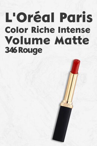 Loreal Paris Color Riche Intense Volume Matte - 346 Rouge Determination