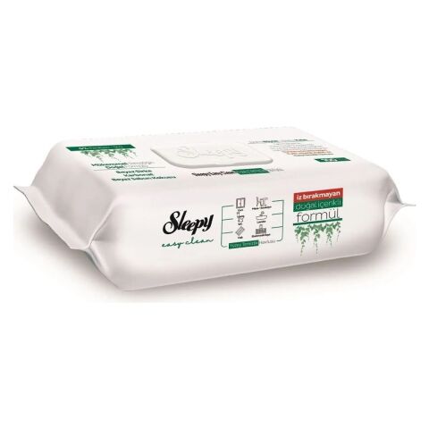 Sleepy Easy Clean Yüzey Temizlik Havlusu Beyaz Sabun 100 Yaprak