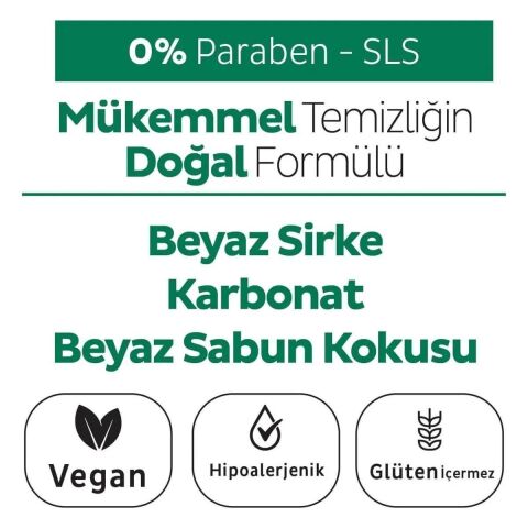 Sleepy Easy Clean Yüzey Temizlik Havlusu Beyaz Sabun 100 Yaprak