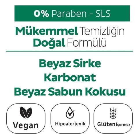 Sleepy Easy Clean Yüzey Temizlik Havlusu Beyaz Sabun 100 Yaprak