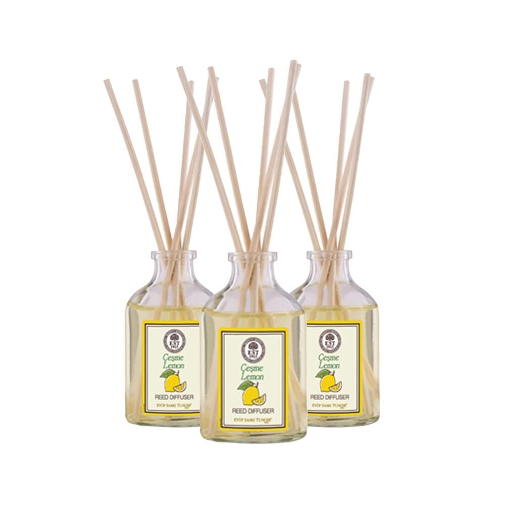 Eyüp Sabri Tuncer Çeşme Lemon Çubuklu Oda Kokusu 50 ml x 3