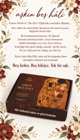 Rosie Aşkın Beş Hâli 5’li Çubuklu Oda Kokusu Hediye Seti 5 x 50 ml