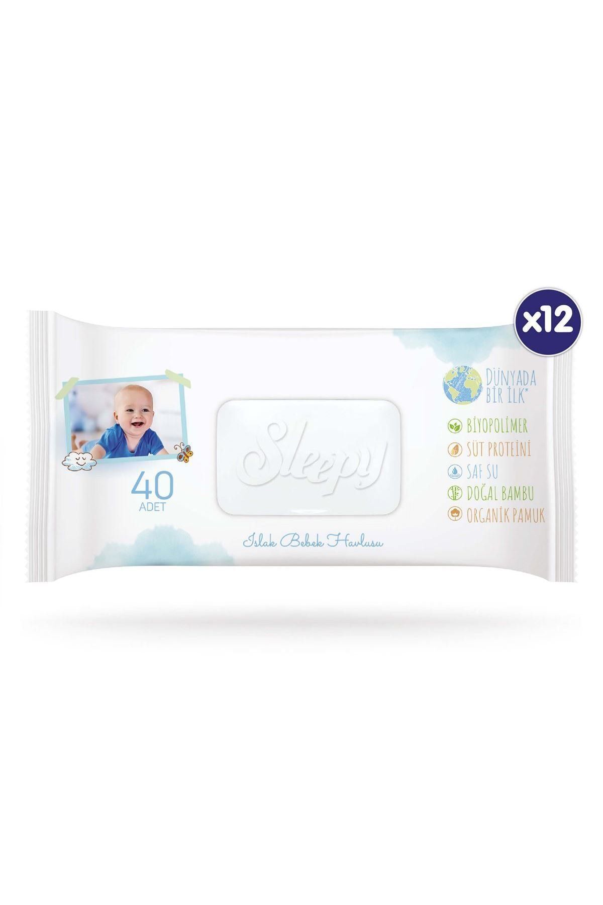 Bio Natural Islak Havlu 12x40 (480 Yaprak)