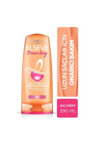 Elseve Loreal Saç Bakım Kremi Dream Long Kolay Tarama Onarıcı Bakım 390 Ml X 6 Adet