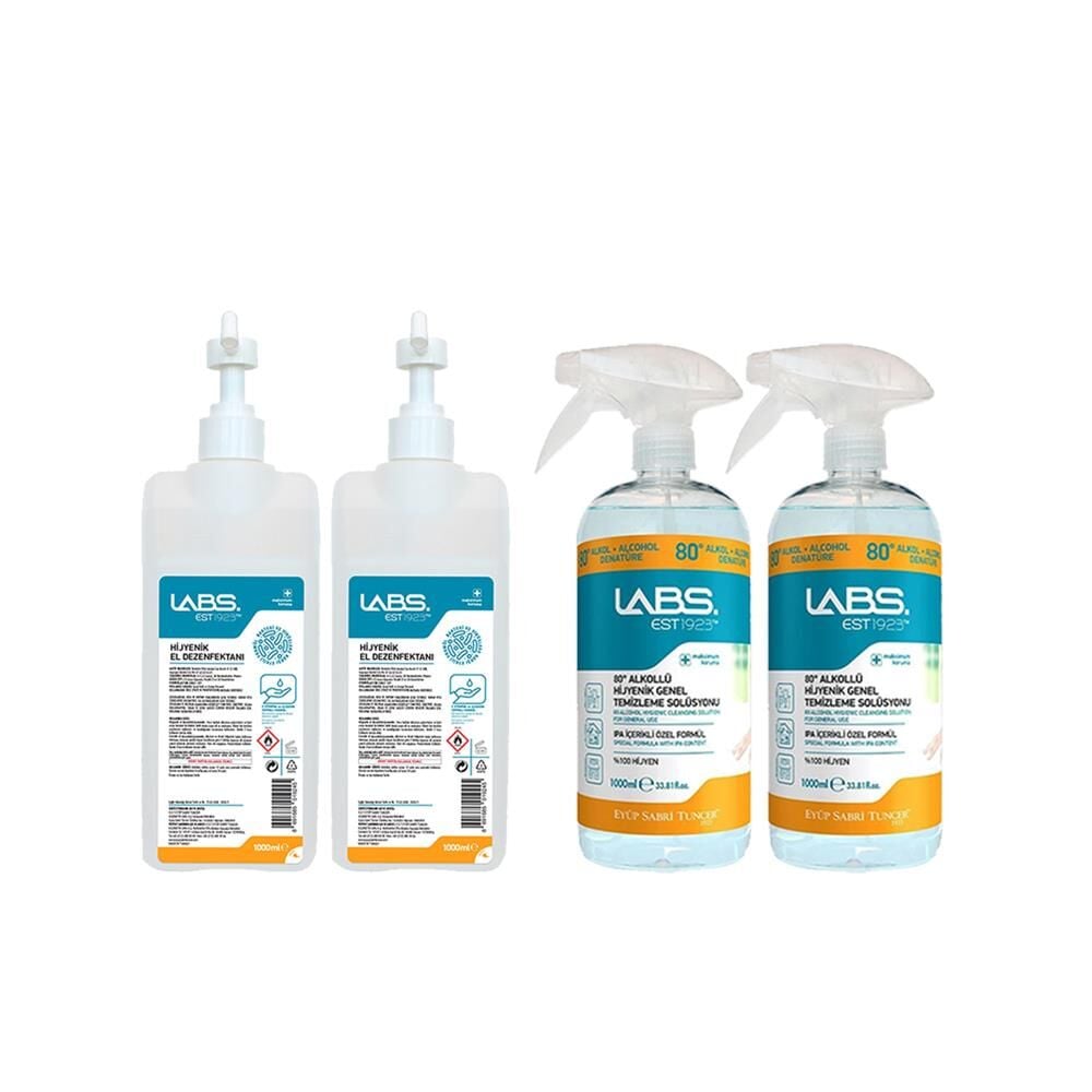 Eyüp Sabri Tuncer Labs Dezenfektan Sprey ve Fısfıs 1 Lt x 2