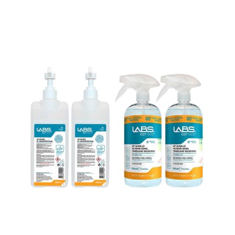 Eyüp Sabri Tuncer Labs Dezenfektan Sprey ve Fısfıs 1 Lt x 2