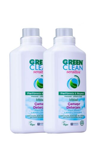 Sensıtıve (Kokusuz) Sıvı Çamaşır Deterjanı 1 l x 2' Li Set
