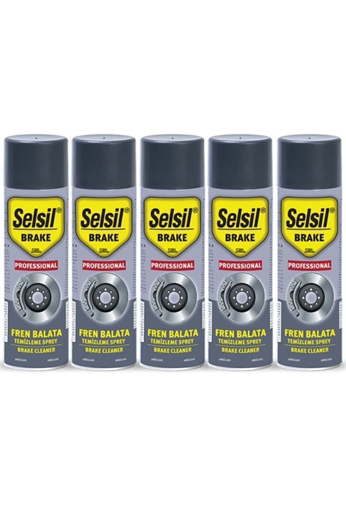 Selsil Fren Balata Temizleme Spreyi 500 Ml 5'li Paket