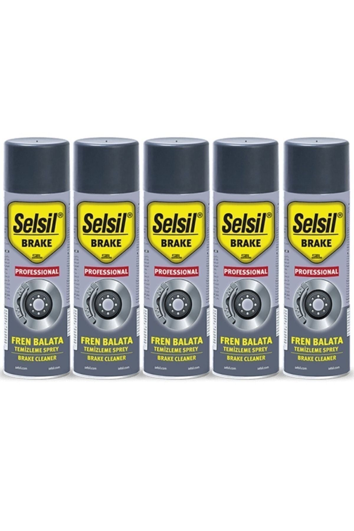 Selsil Fren Balata Temizleme Spreyi 500 Ml 5'li Paket
