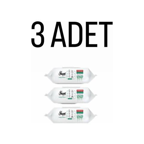 Sleepy Yüzey Temizlik Mendili 100' Lü 3 Paket 300 Yaprak