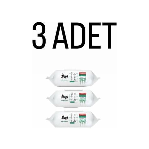 Sleepy Yüzey Temizlik Mendili 100' Lü 3 Paket 300 Yaprak