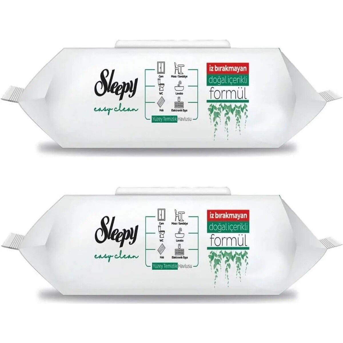 Sleepy Easy Clean Yüzey Temizlik Havlusu 100' Lü (2ADET)