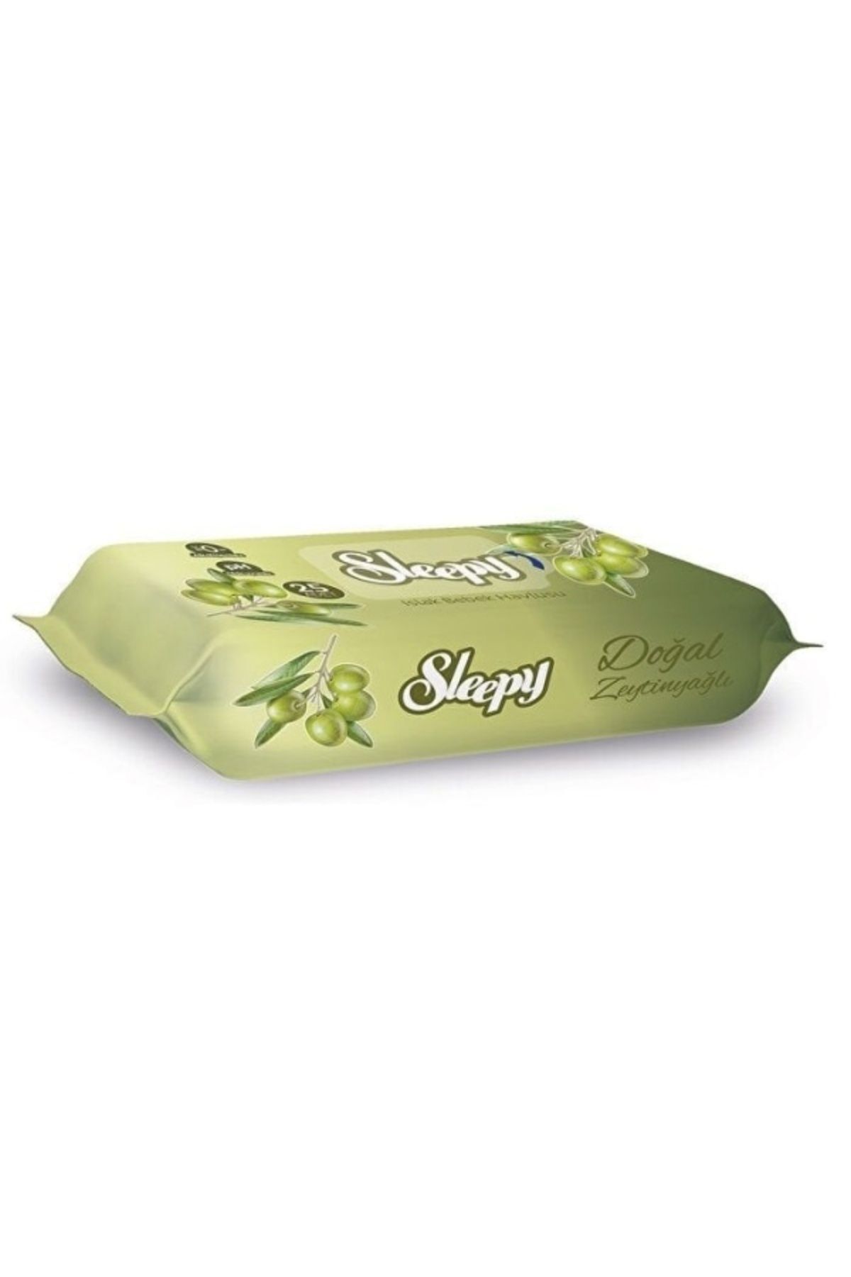 Sleepy Zeytinyağlı Islak Havlu Mendil 25 Yaprak