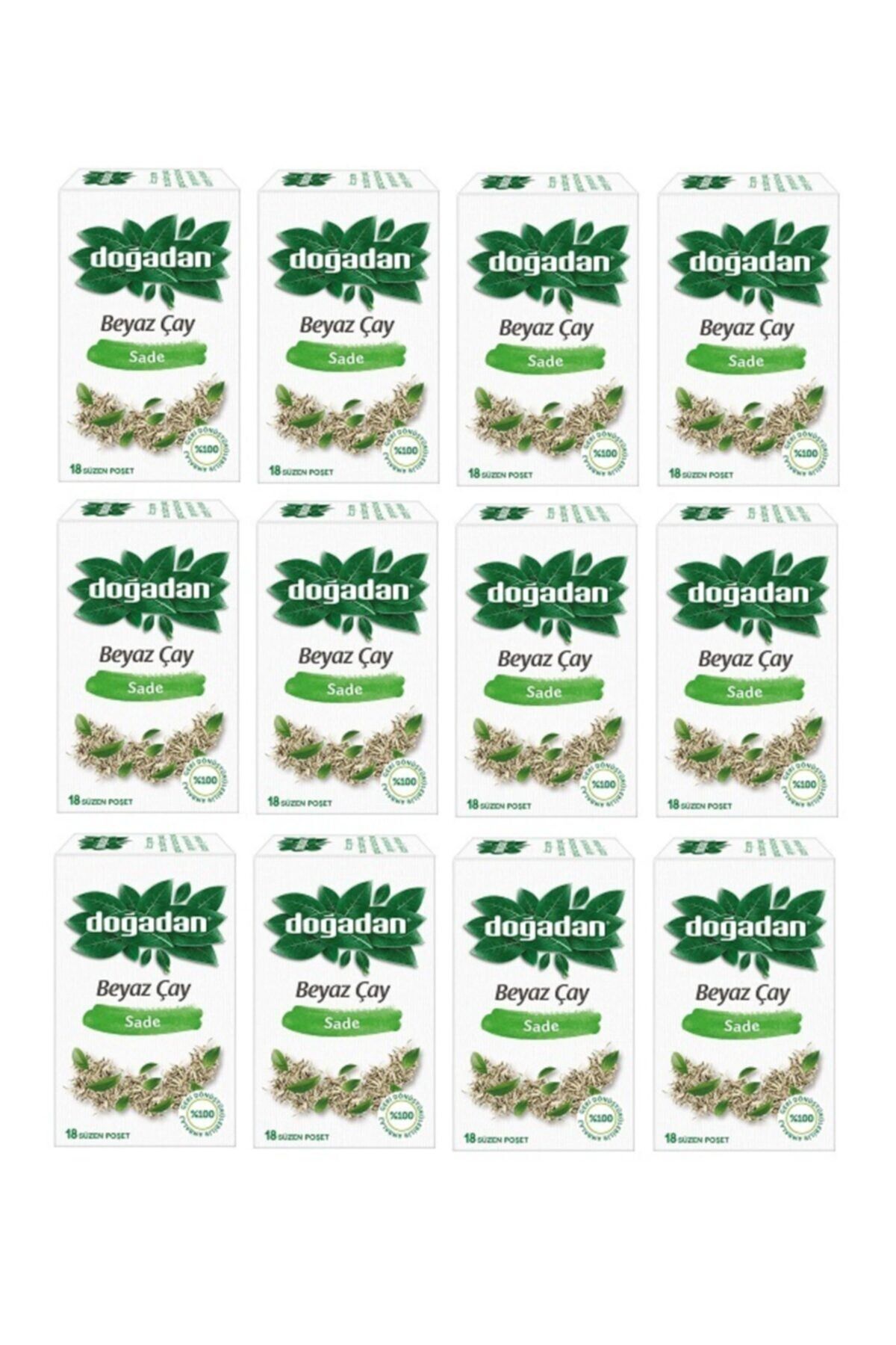 Doğadan Beyaz Çay Sade 28 g x 12