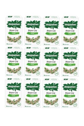 Doğadan Beyaz Çay Sade 28 g x 12