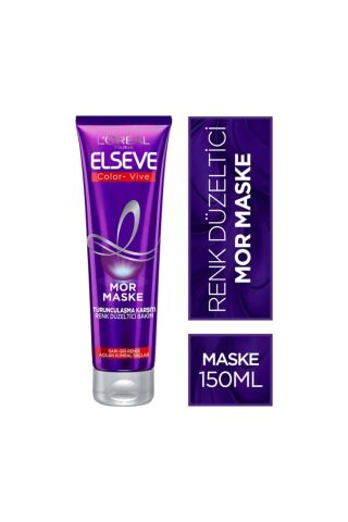 Elseve L'oréal Paris Turunculaşma Karşıtı Mor Maske 150 Ml