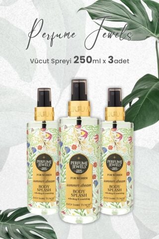 Eyüp Sabri Tuncer Body Splash Summer Dream 250 ml x 3 Adet