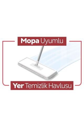 Sleepy Easy Clean Kiraz Çiçeği Mopa Uyumlu Yer Temizlik Havlusu 6X20 (120 Yaprak)