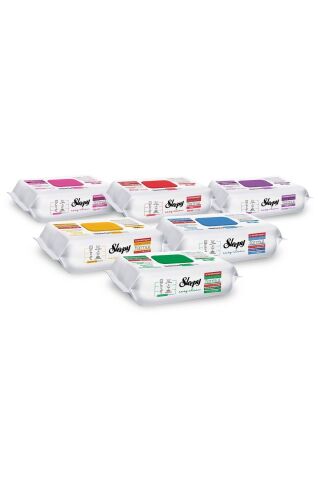 Sleepy Easy Clean Yüzey Temizlik Havlusu & Mendili 6X100 Karma Paket