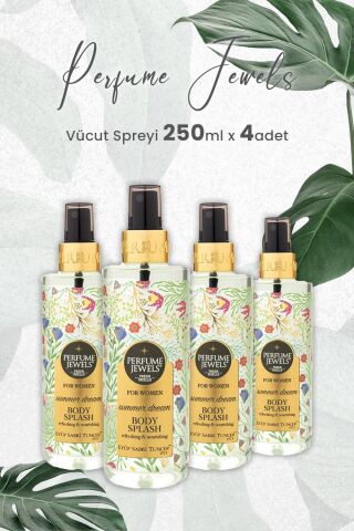 Eyüp Sabri Tuncer Body Splash Summer Dream 250 ml x 4 Adet