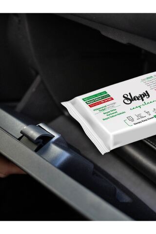 Sleepy Easy Clean Yüzey Temizlik Havlusu&mendili Seyahat Boy 6x2x15 (180 YAPRAK)