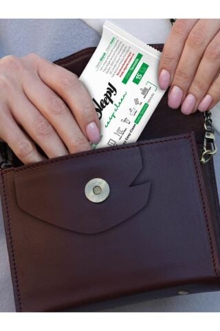 Sleepy Easy Clean Yüzey Temizlik Havlusu&mendili Seyahat Boy 6x2x15 (180 YAPRAK)