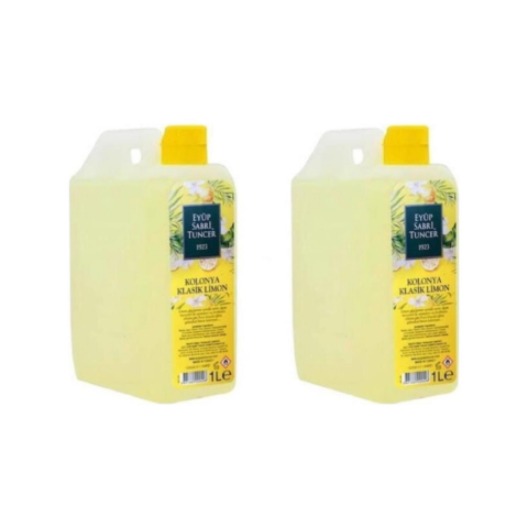 Eyüp Sabri Tuncer 1 Litre Limon Kolonya x 2 Adet