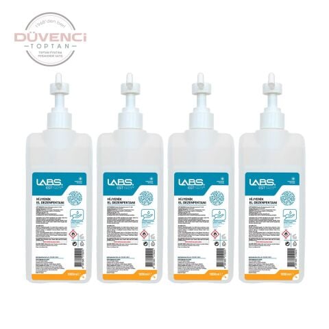 Eyüp Sabri Tuncer Labs Dezenfektan Sprey Başlık 1 Lt x 4 Adet