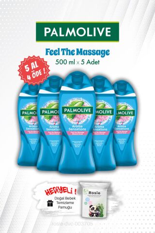 5 AL 4 ÖDE Palmolive Feel The Massage 500 ML Duş Jeli ve ROSIE