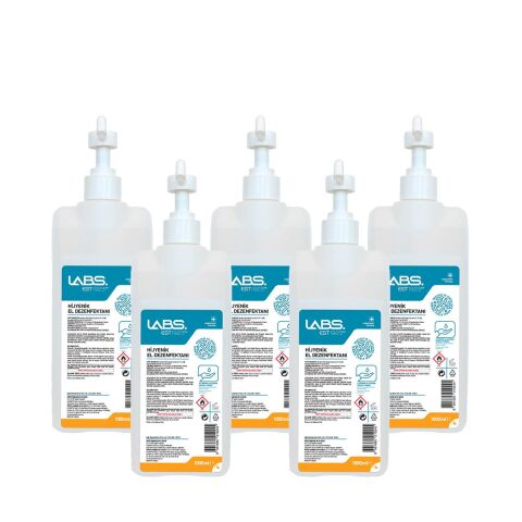 Eyüp Sabri Tuncer Labs Dezenfektan Sprey Başlık 1 Lt x 5 Adet