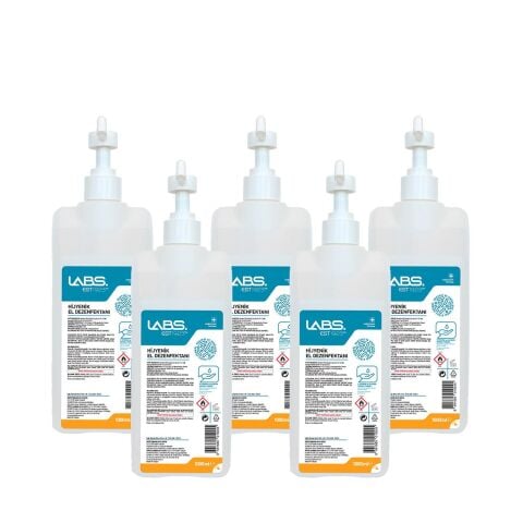 Eyüp Sabri Tuncer Labs Dezenfektan Sprey Başlık 1 Lt x 5 Adet