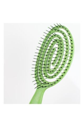 Nascita Üç Boyutlu Flexible Saç Fırçası Yeşil