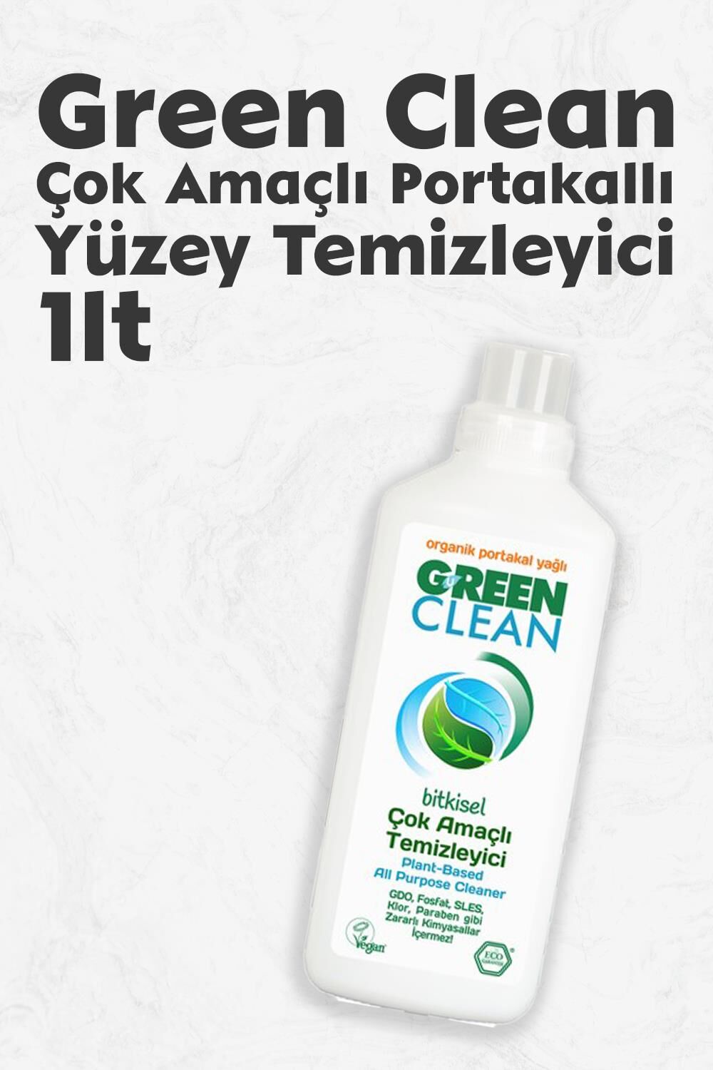 U Green Clean Çok Amaçlı Yüzey Temizleyici Portakallı 1 Litre
