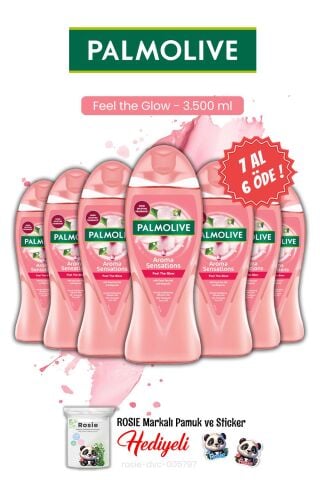 Palmolive 7 AL 6 ÖDE, 500 ml Feel The Glow Manolya Özlü ve Rosie Hediye
