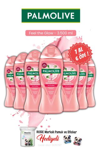 Palmolive 7 AL 6 ÖDE, 500 ml Feel The Glow Manolya Özlü ve Rosie Hediye
