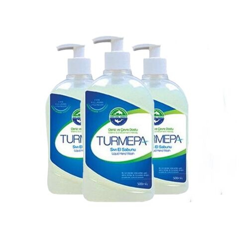 Turmepa Sıvı Sabun 500 ml X 3 Adet