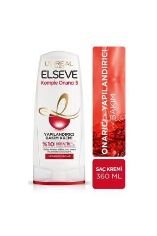 Loreal Paris Elseve Komple Onarıcı 5 Yapılandırıcı Bakım Kremi 360 ml