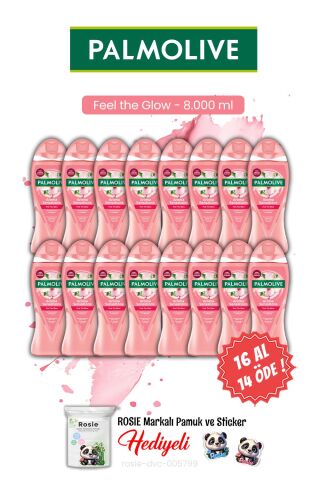 16 AL 14 ÖDE, Palmolive Feel The Glow Manolya Özlü 500 ml ve Rosie Hediye