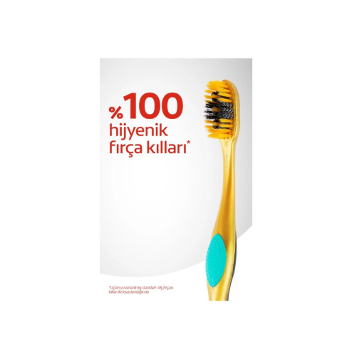 Colgate 360 Charcoal Gold Çok Yönlü Koruma Yumuşak Diş Fırçası