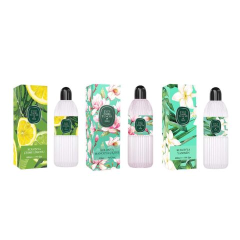 Eyüp Sabri Tuncer Kolonya Çeşme Limonu, Manolya Çiçeği ve Yasemin Pet Şişe 400 ml