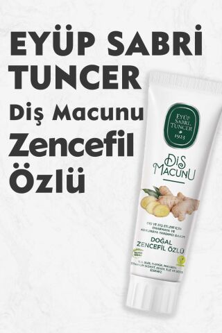 Eyüp Sabri Tuncer Diş Macunu Zencefil Özlü 90 ml