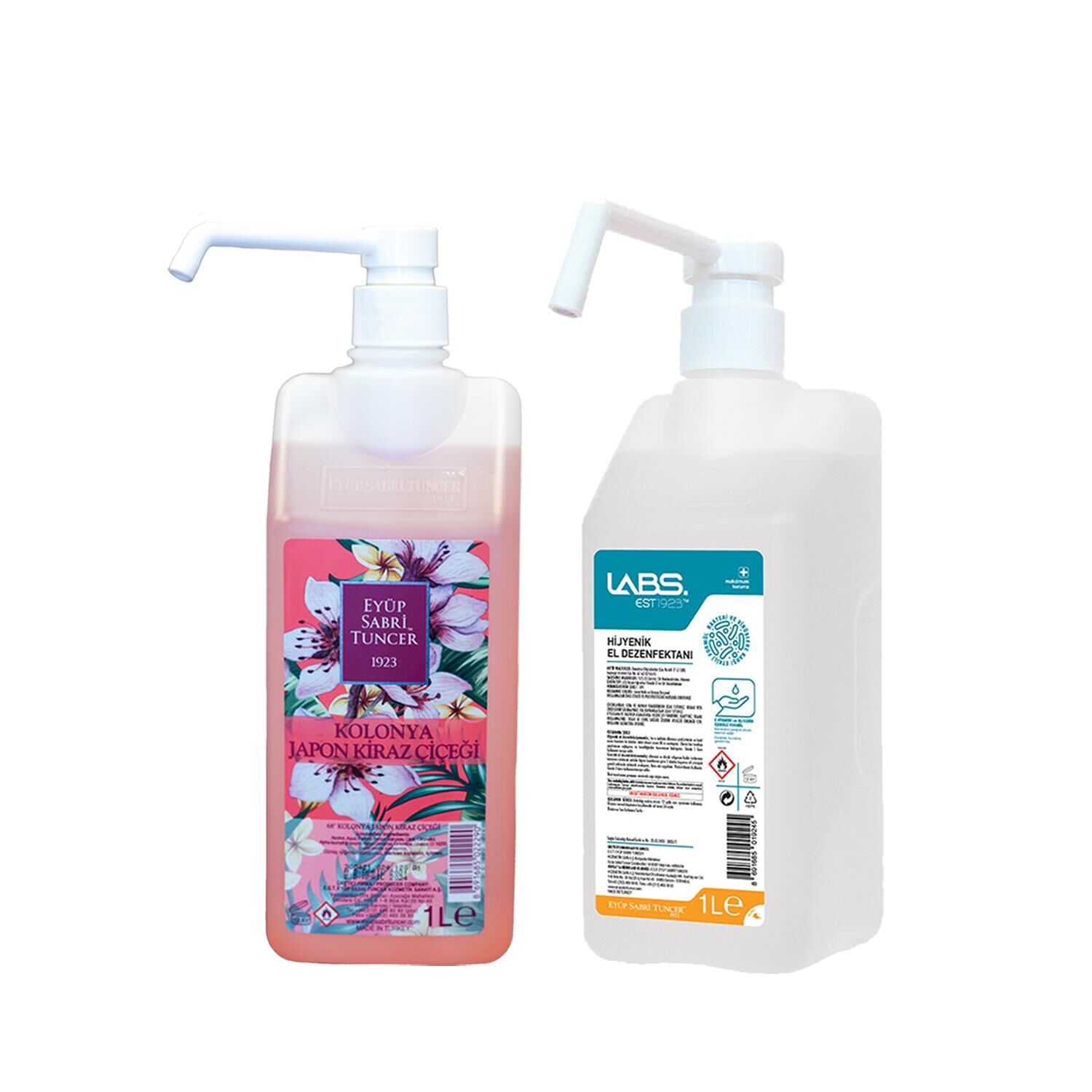 Eyüp Sabri Tuncer Japon Kiraz Çiçeği Kolonyası ve Dezenfektan 1 lt