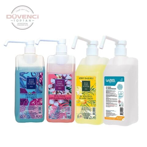 Eyüp Sabri Tuncer Japon Kiraz Çiçeği, Okyanus, Klasik Limon, Dezenfektan 1 lt