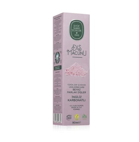 90 ml Diş Macunu 12 ADET İngiliz Karbonatı ve ROSIE