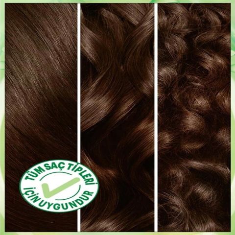 Garnier Nutrisse Yoğun Besleyici Kalıcı Krem Saç Boyası 6 Koyu Kumral